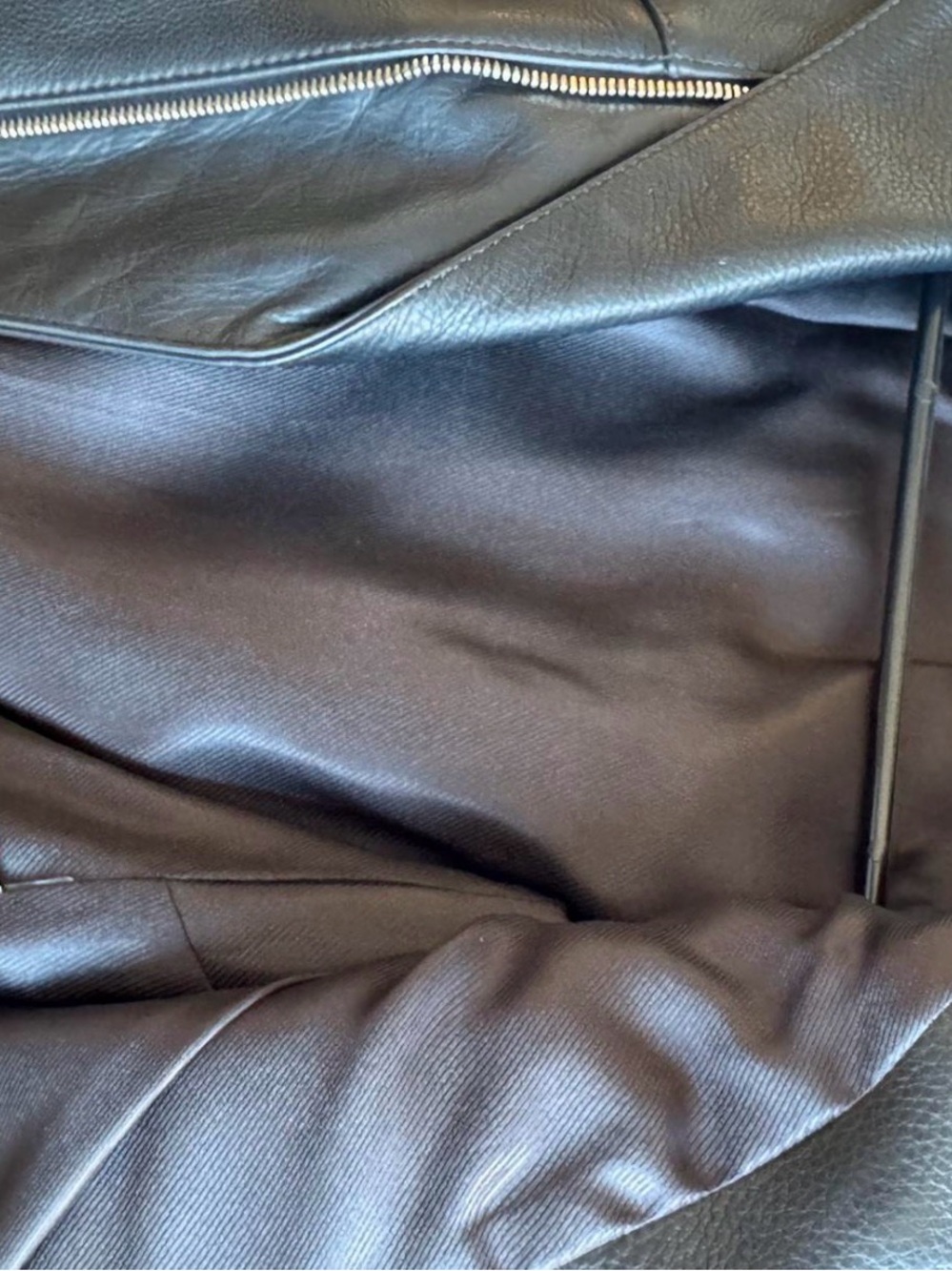 Balenciaga Black Leather Cropped Jacket - Picture 7 of 7